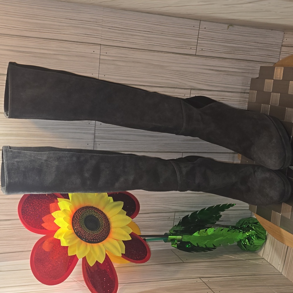 Stuart weitzman suede knee boots - Picture 4 of 13